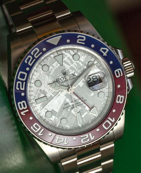 meteorite dial rolex gmt|Rolex gmt 2 pepsi meteorite.